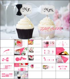 创意精美诱惑甜点点心动态PPT