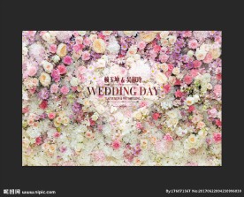 花墙图片迎宾区背景