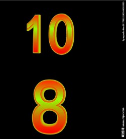 绚丽动态倒数十个数片头开场动画