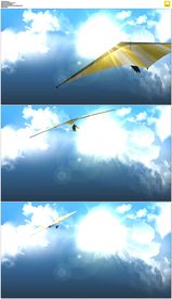 三维蓝天滑翔