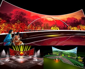 内蒙古室外演出晚会