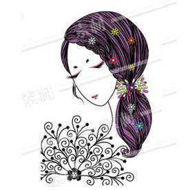 美人计蕾丝女孩手机壳