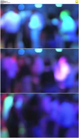 夜店跳舞的模糊人影