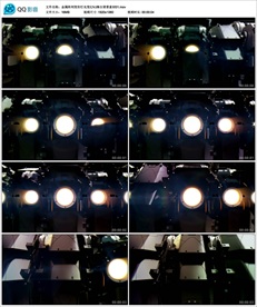 金属阵列变形灯光变幻VJ背景