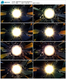 金属阵列变形灯光变幻VJ背景