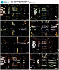 金属阵列变形灯光变幻VJ背景