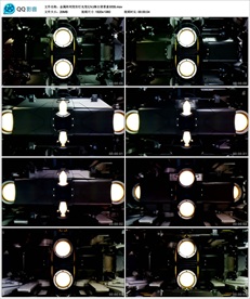 金属阵列变形灯光变幻VJ背景