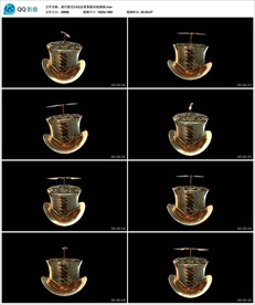 蒸汽朋克VJ动态背景素材高清