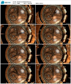 蒸汽朋克VJ动态背景素材高清