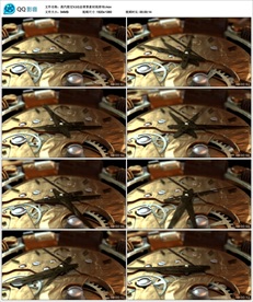 蒸汽朋克VJ动态背景素材高清