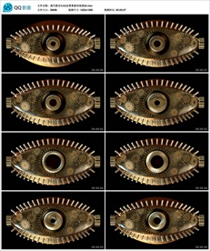 蒸汽朋克VJ动态背景素材高清