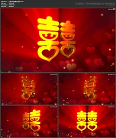 唯美浪漫 婚礼背景 春节元宵节