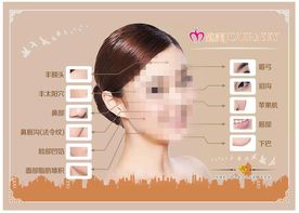 美容院挂图