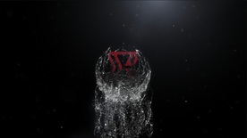 黑暗中的水流出示logo