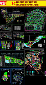 公园园林规划设计平面图
