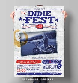 独立创意相册展板