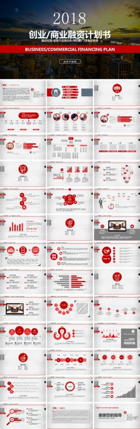 商业融资计划书PPT