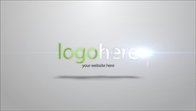 明亮干净logo开场动画