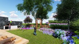 花园效果图设计