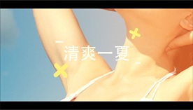 夏天清爽旅游照片展示模板