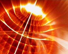 炫彩圆球辉光视频素材