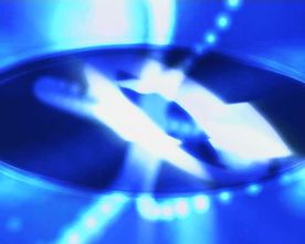 蓝色炫彩视频合成素材