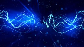 炫丽线条粒子视频素材