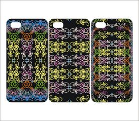 缠绕花纹手机壳