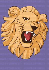卡通狮子头像