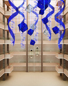 商场吊顶美陈设计