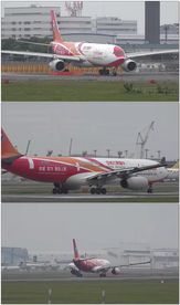 东方航空飞机机场起飞