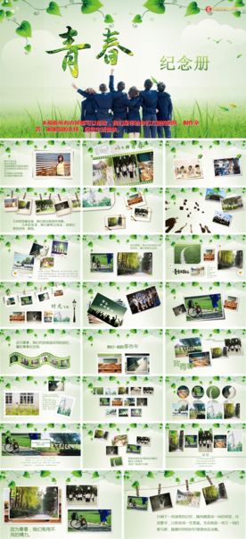 青春纪念册毕业、同学聚会专用