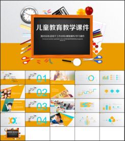 儿童教育教学课件PPT