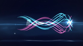 线条logo标识展示 模板