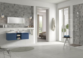 瓷砖效果图  洗手间  仿古砖