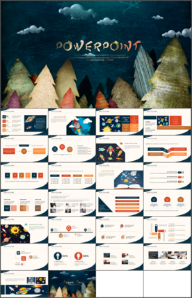 丛林森林树木PPT