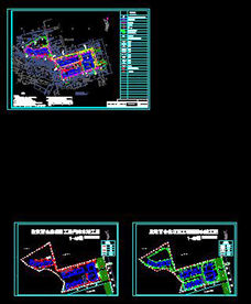 欣欣百合苑管网综合总平面图