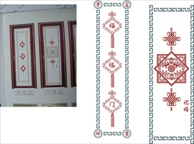 门玻 工艺玻璃菲林