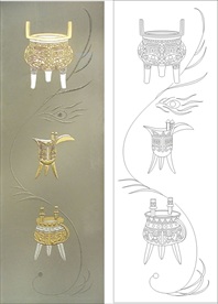 门玻 工艺玻璃菲林