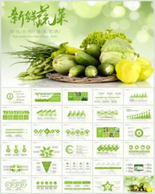 绿色水果蔬菜果蔬农业粮食PPT