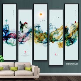 新中式 写意山水画