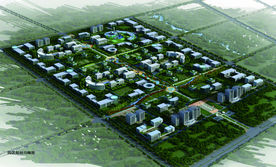 航天五院整体规划图鸟瞰图