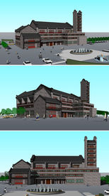 民居形式游客服务中心