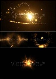 炫光粒子AE模板