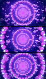 心形旋转高清婚庆视频背景