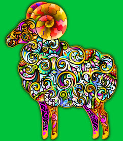 超巨大异域民族风创意绵羊