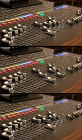 自动数字调音机特写视频素材