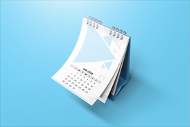 2018精美手撕台历效果图图片