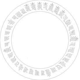 准提神咒矢量图