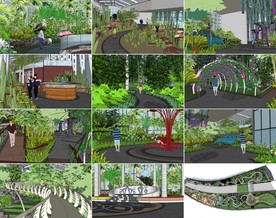 玻璃温室植物园